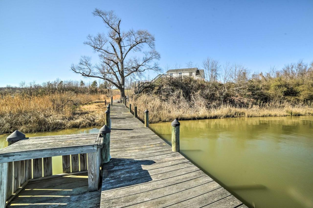 Waterfront Montross Home With Private Boat Slip! Εξωτερικό φωτογραφία